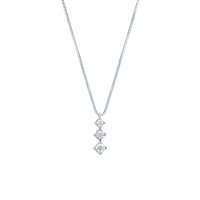 Collana Mirco Visconti Donna in Oro bianco Diamante BN18/40